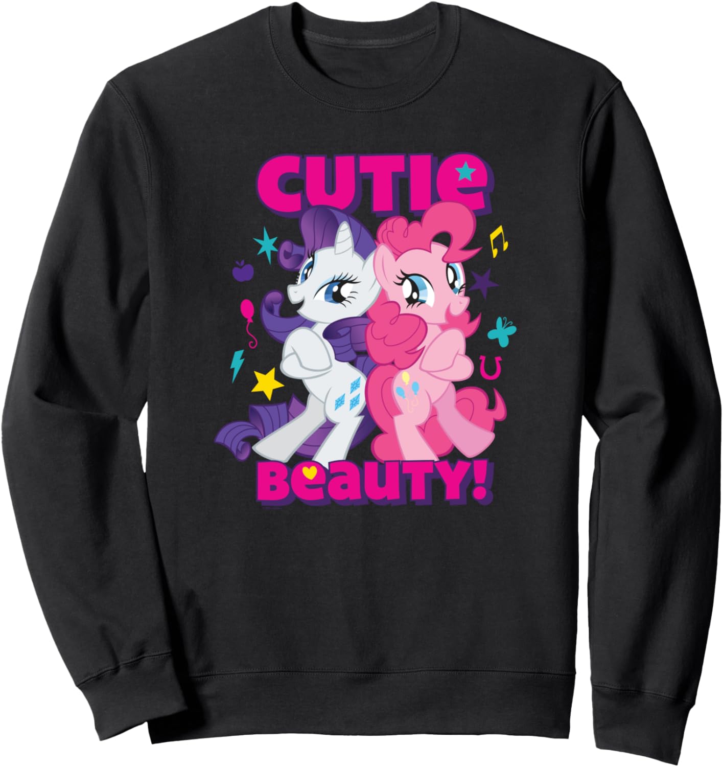 

Толстовка с портретом «My Little Pony: Friendship Is Magic» (Милая красавица!), черная, Черный, Толстовка с портретом «My Little Pony: Friendship Is Magic» (Милая красавица!), черная