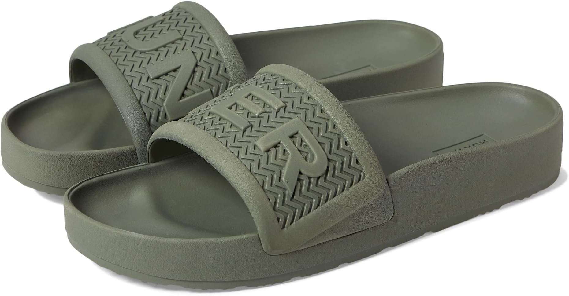 

Сандалии Hunter Bloom Foam Slide, цвет Lichen Green