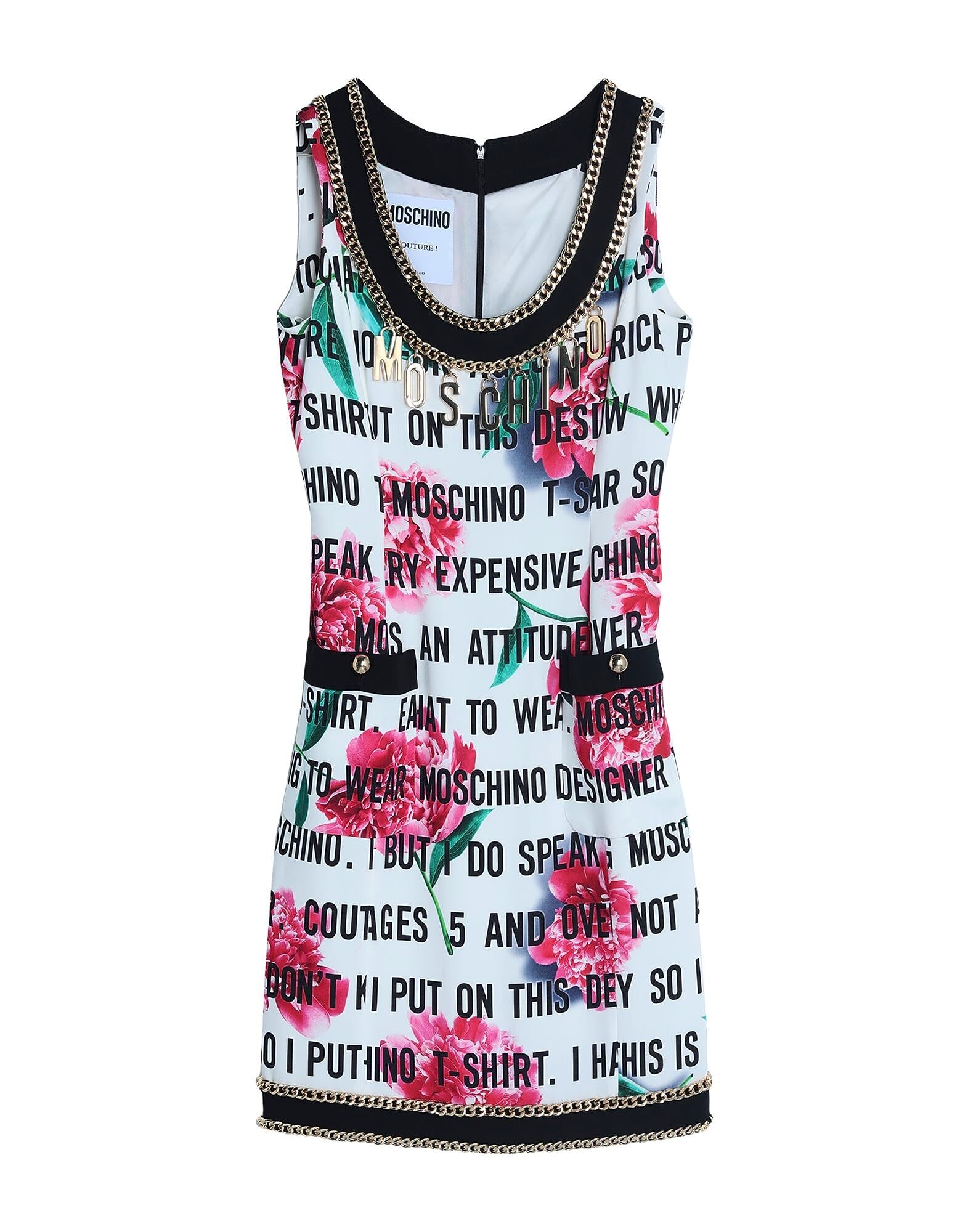 

Мини-платье Moschino, белый