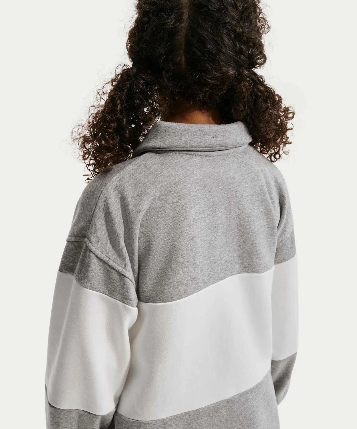 Регби-рубашка Nike Sportswear Club для детей, френч-терри, темно-серый — фото 4