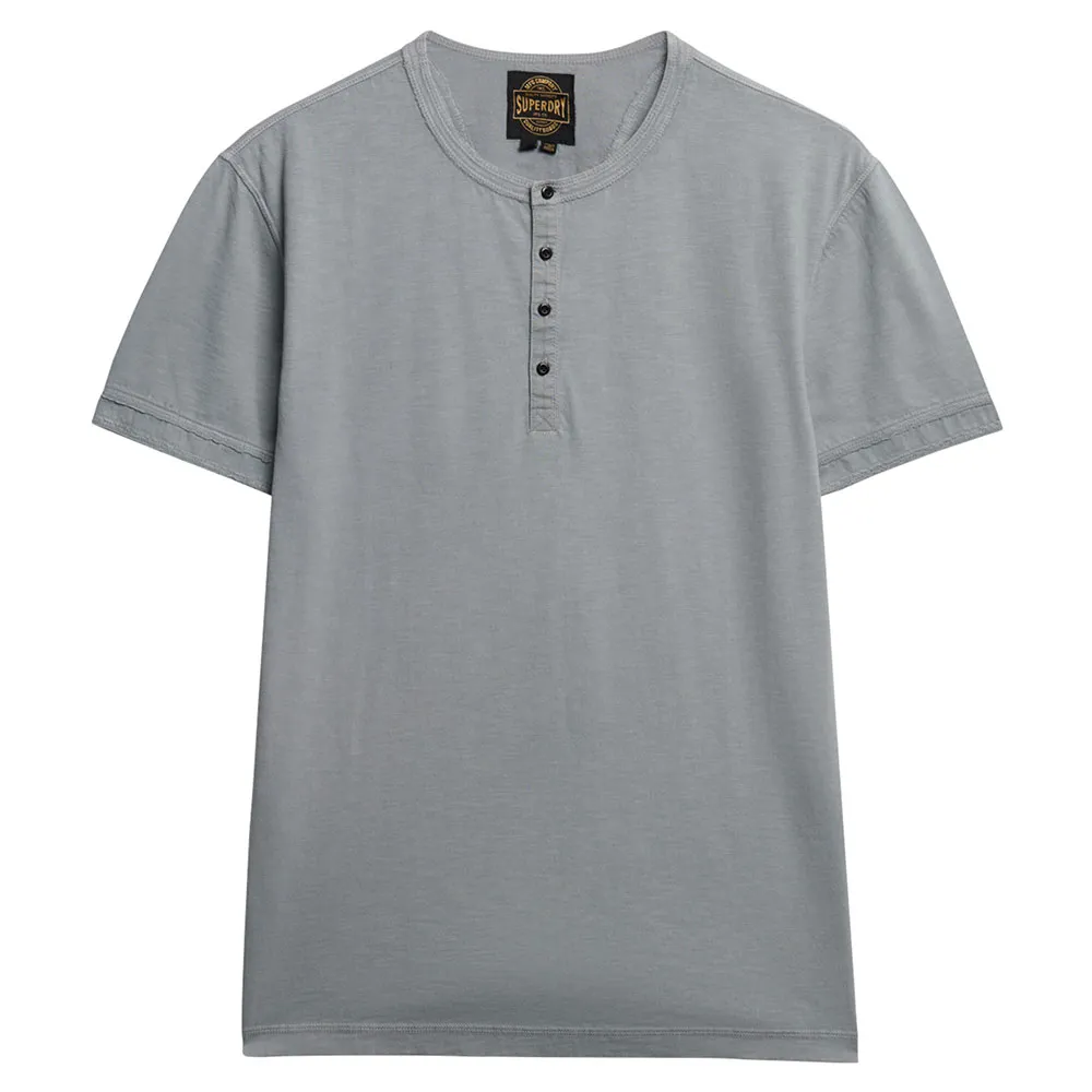 

Футболка с коротким рукавом Superdry Slub Grandad, серый