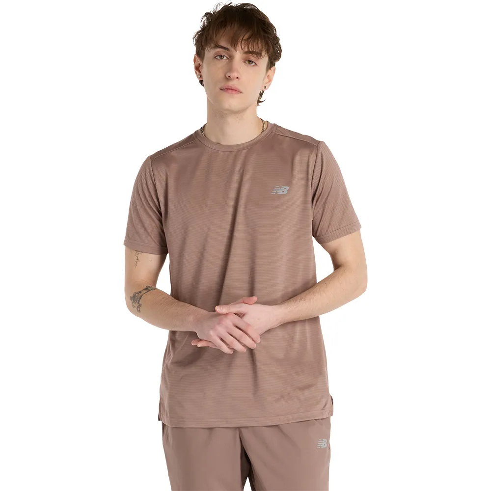 

Футболка с коротким рукавом спортивная New Balance Sport Essentials, коричневый