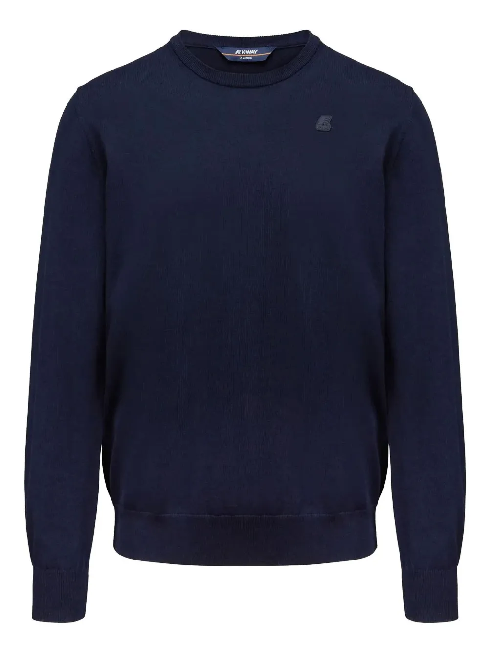 

Джемпер с вышитым логотипом K-Way, синий