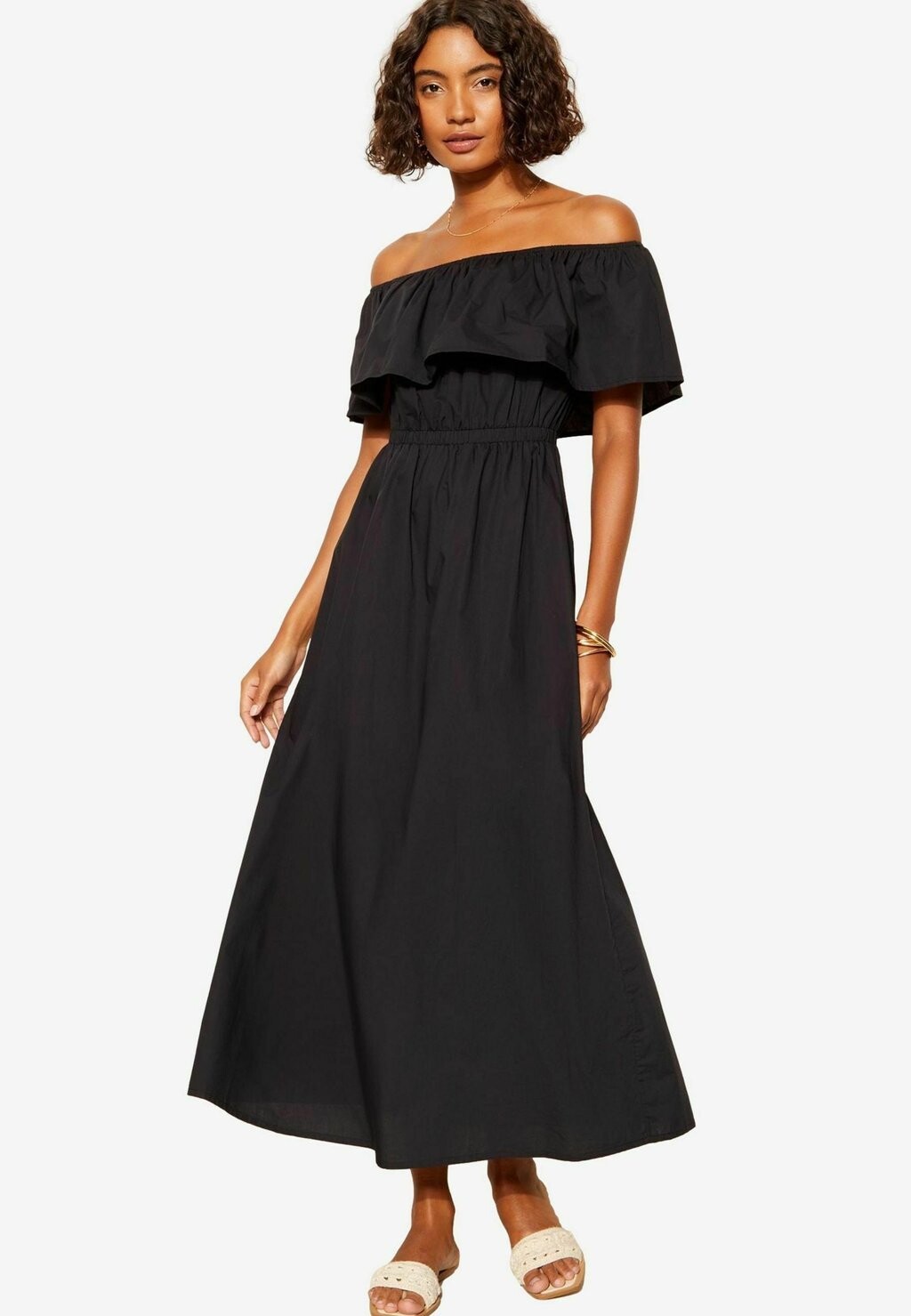 

Дневное платье BARDOT ELASTICATED MIDI PETITE Friends Like These, черный