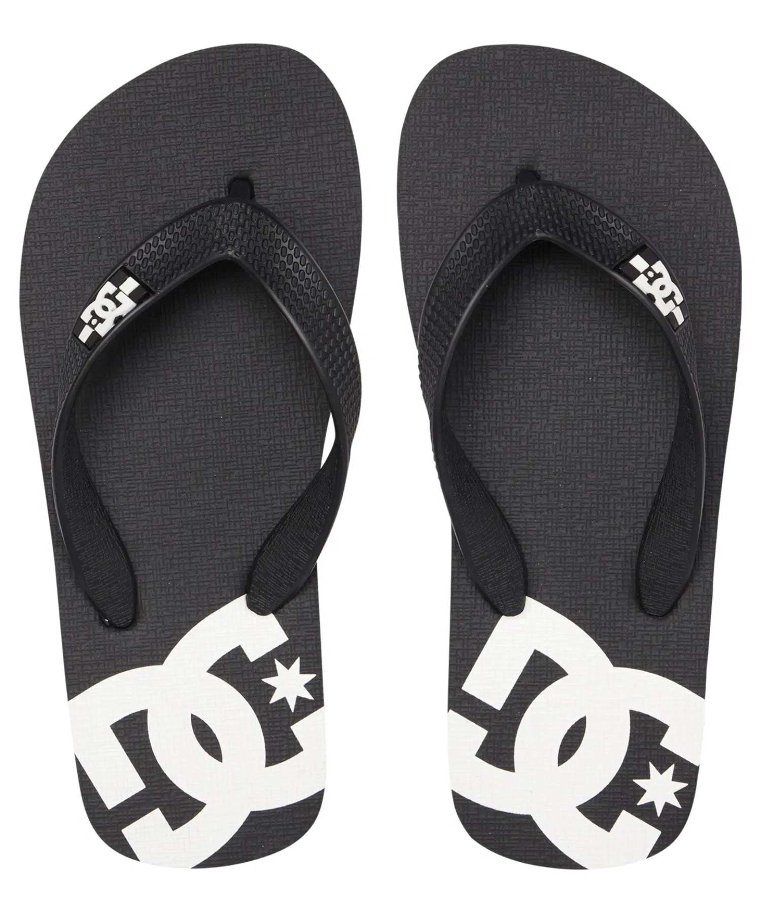 Детские пляжные сандалии DC SHOES Ks SPRAY чёрно-белые