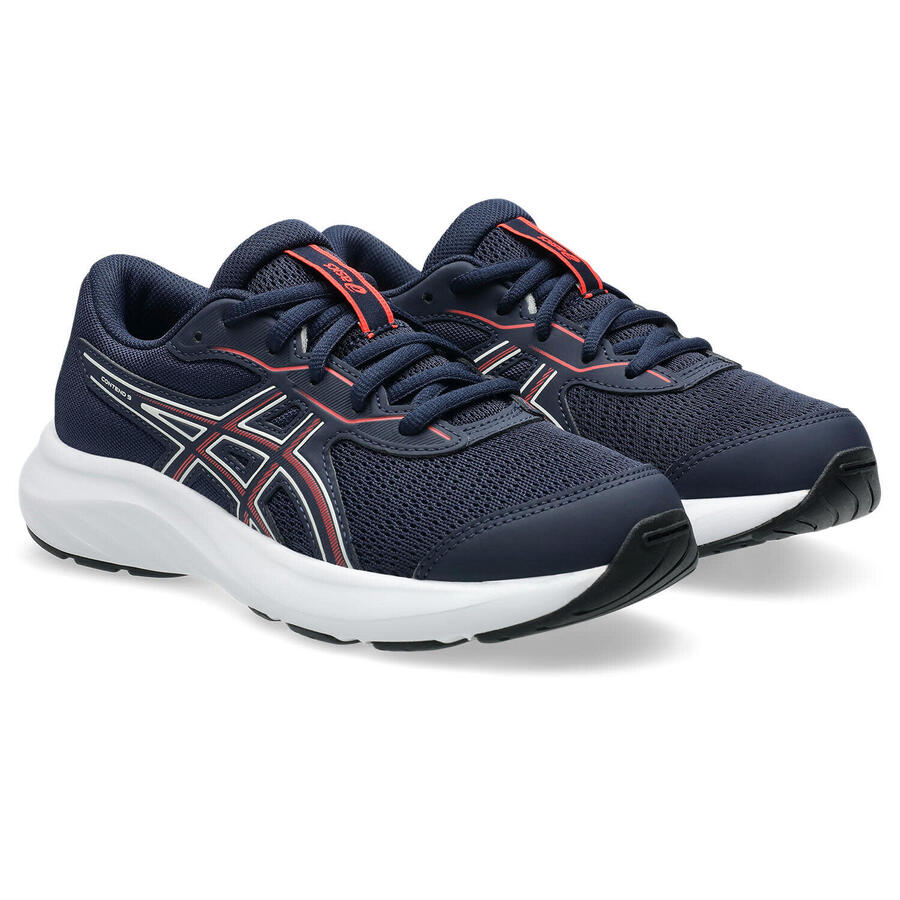 Детские кроссовки для бега ASICS Contend 9 GS — темно-синий/ярко-красный — фото 2