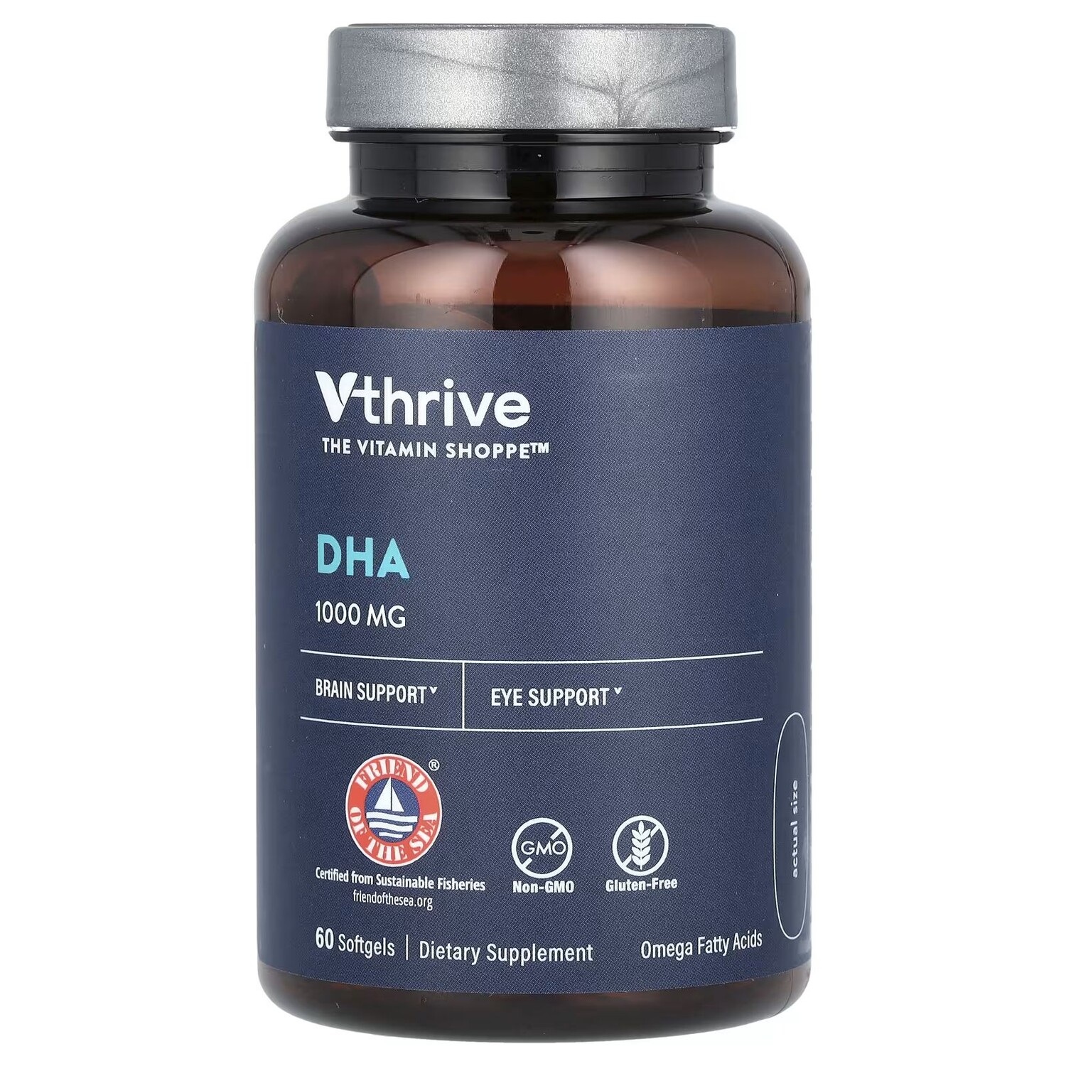 

ДГК, 1000 мг, 60 мягких таблеток Vthrive