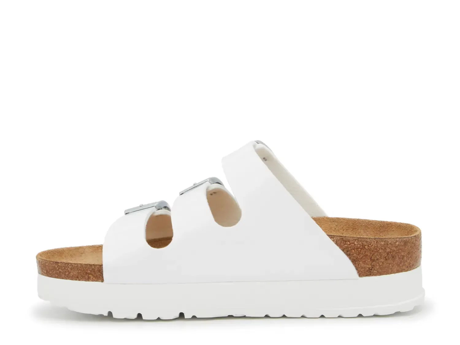 Босоножки на платформе Papillio by Birkenstock Florida - женские Birkenstock, White — фото 3