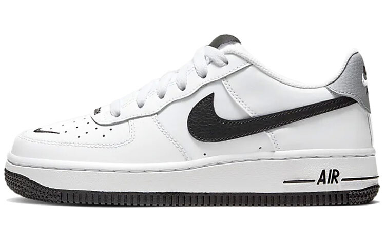 

Кроссовки Nike Air Force 1 Low '07 LV8 White Black Mini Swoosh GS