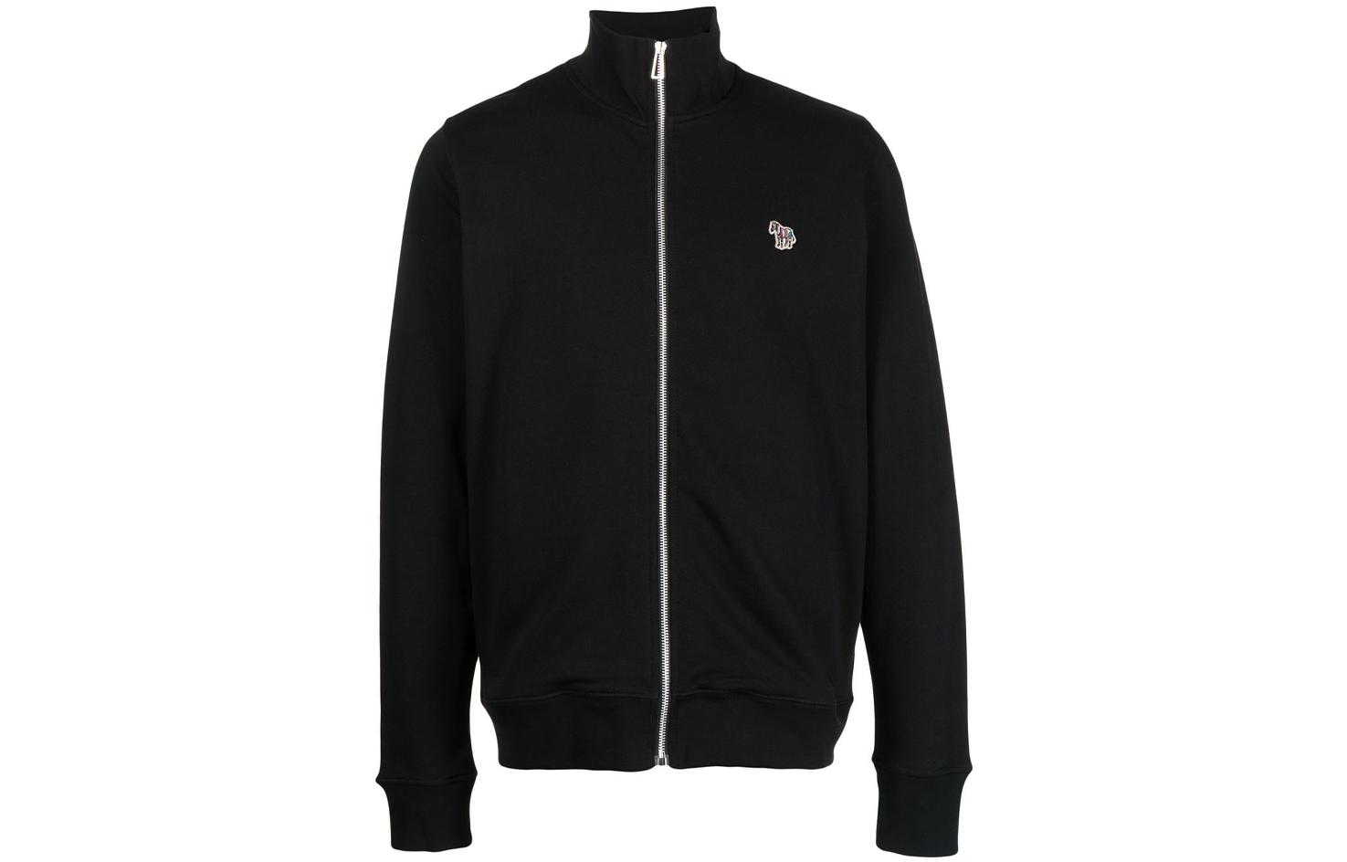 

Paul Smith Зиппер худи с принтом зебры, Black