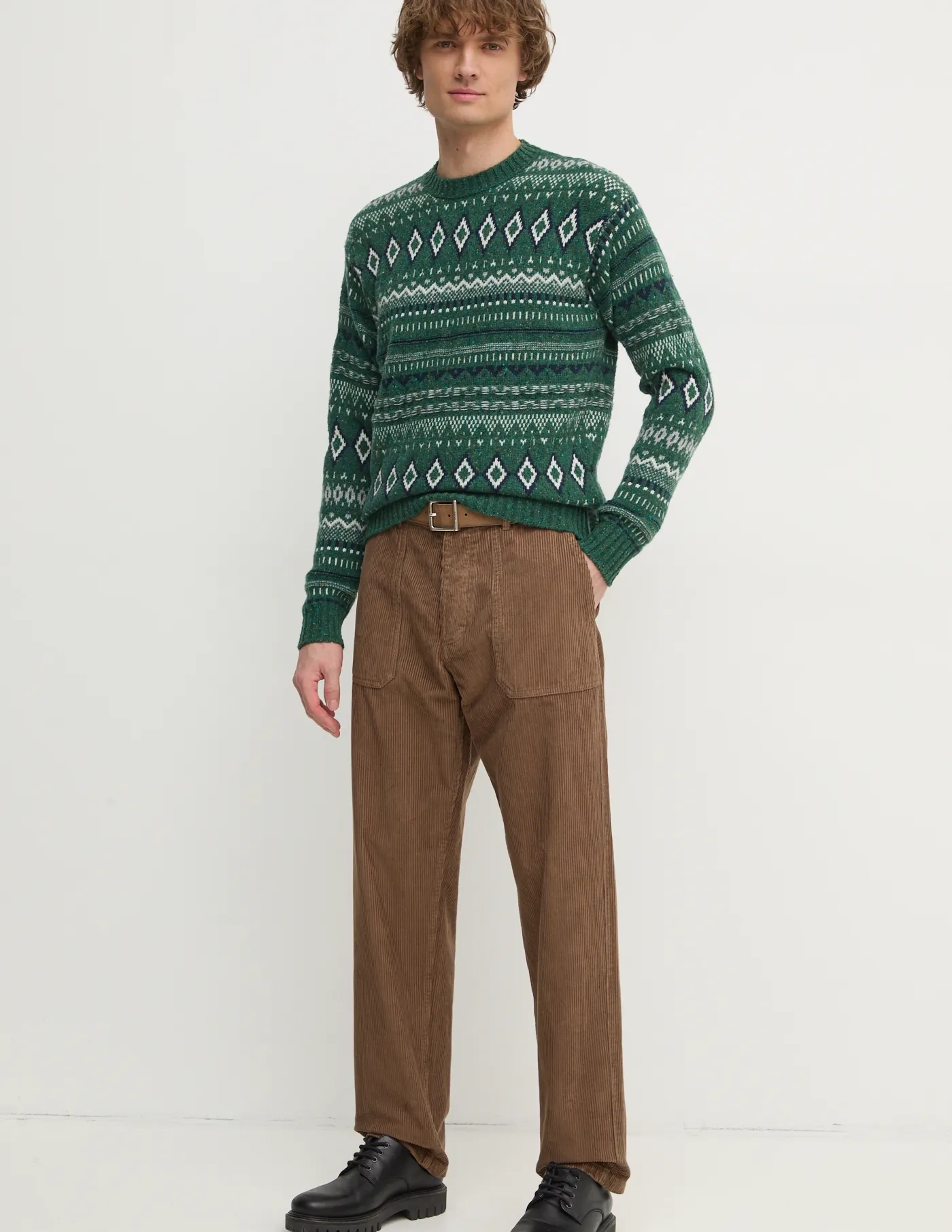 

Свитер United Colors of Benetton, зеленый