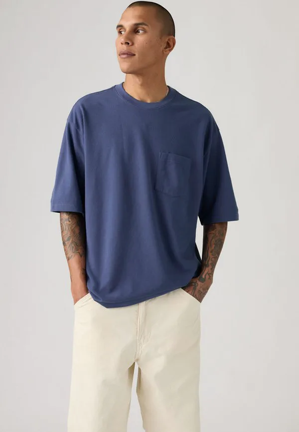 Рабочая футболка, базовая футболка Levi'S Workwear, Blue Indigo — фото 2