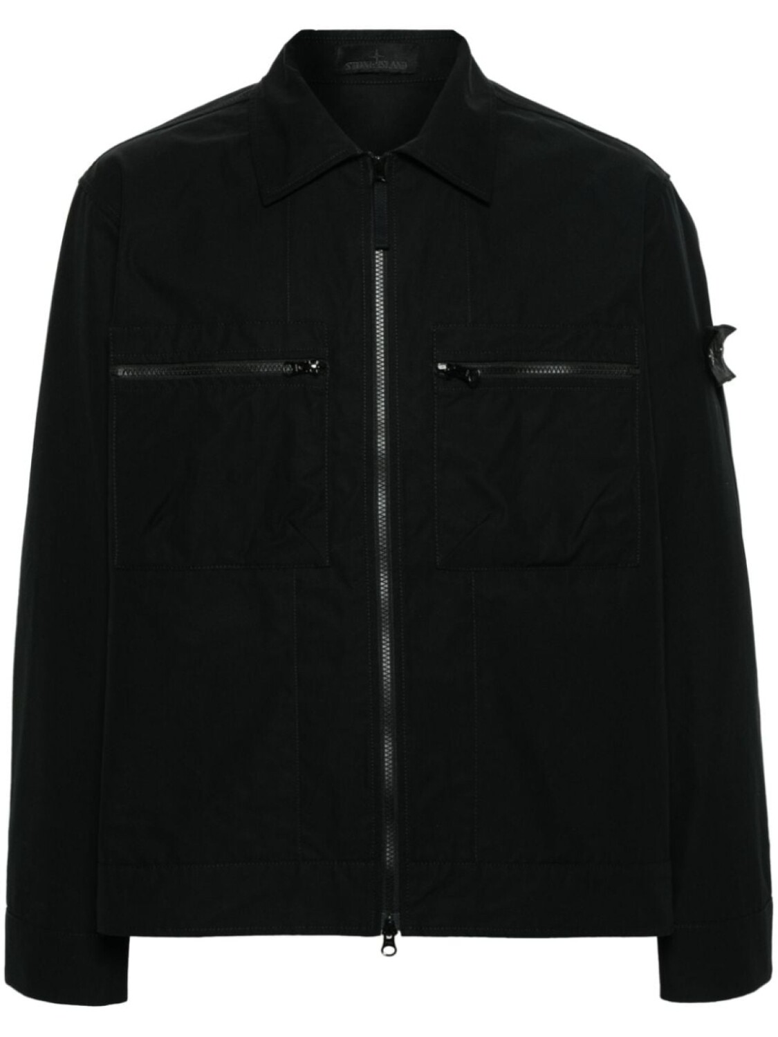 

Stone Island куртка Ghost с нашивкой Compass, черный