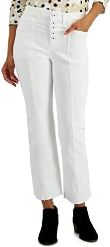 

Style & Co. Джинсы Kick Crop с застежкой на пуговицах