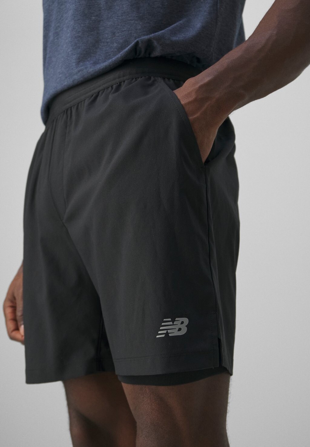 

Спортивные шорты Lined New Balance, черные