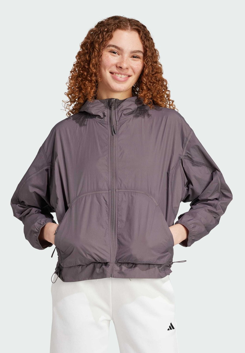

Летняя куртка Windbreaker Adidas Sportswear, серый