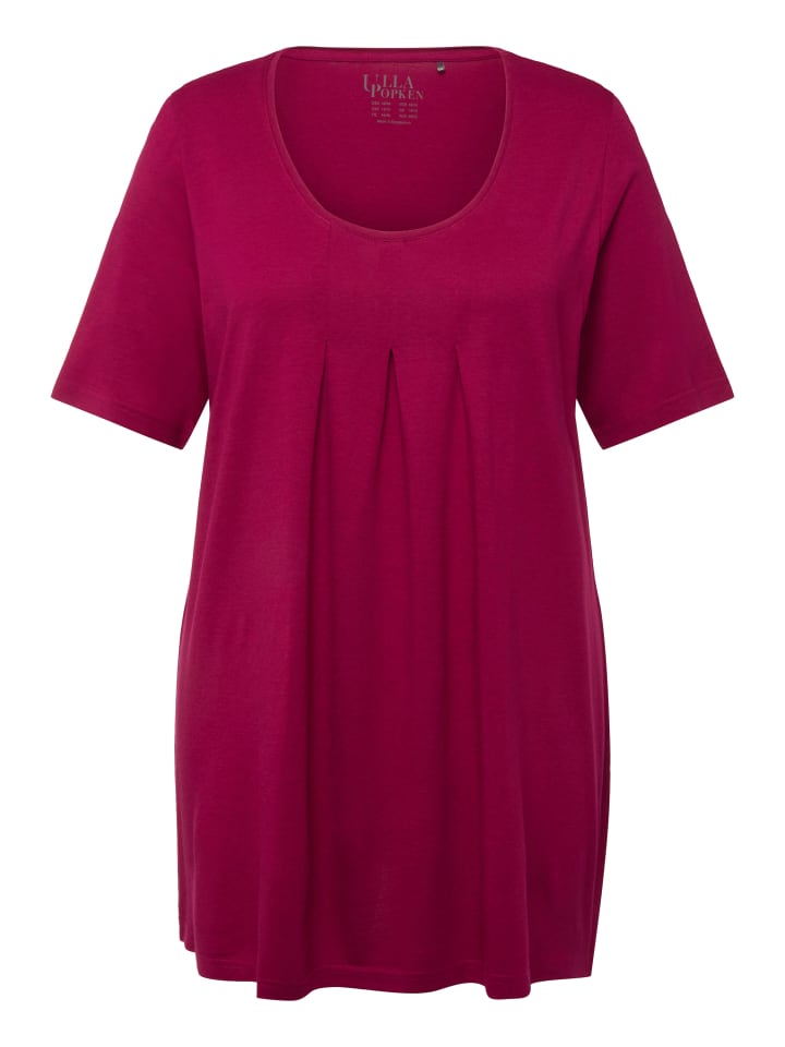 

Футболка Ulla Popken, цвет magnolienrot