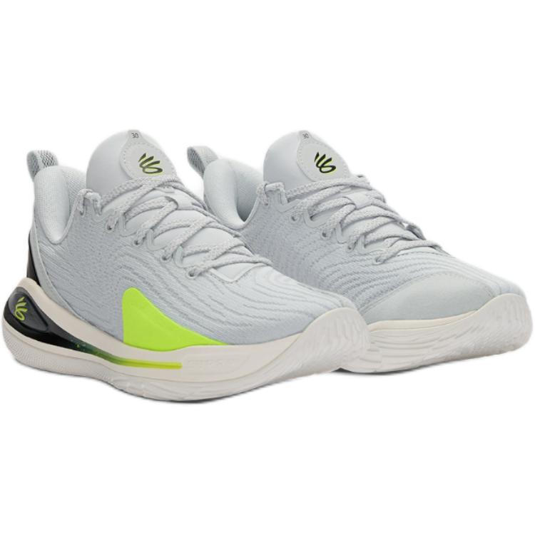 Кроссовки баскетбольные детские низкие Curry 12 Anti Slip Wear Resistant серые Under Armour — фото 3