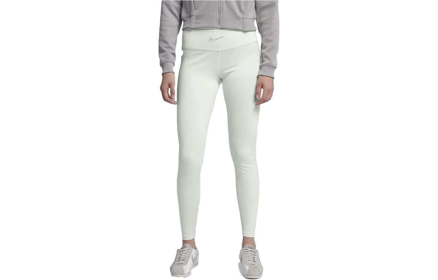 Nike Женские повседневные брюки Summit White Moderate Slim Fit — фото 3
