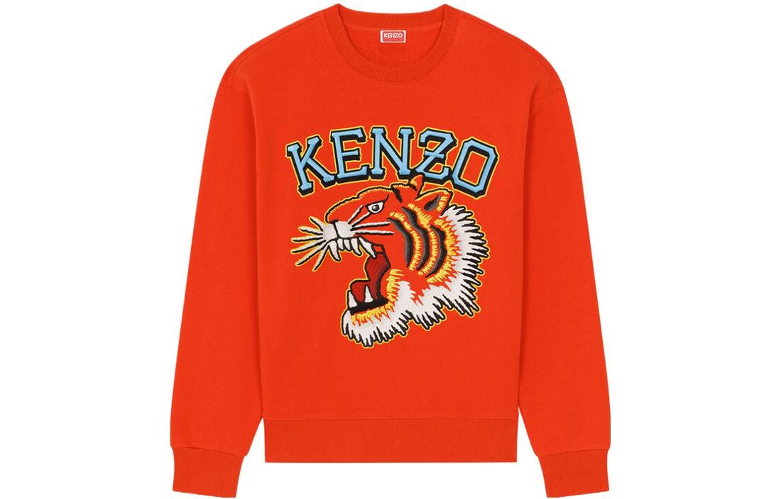 

Толстовка мужская оранжево-красная Kenzo, оранжевый/красный