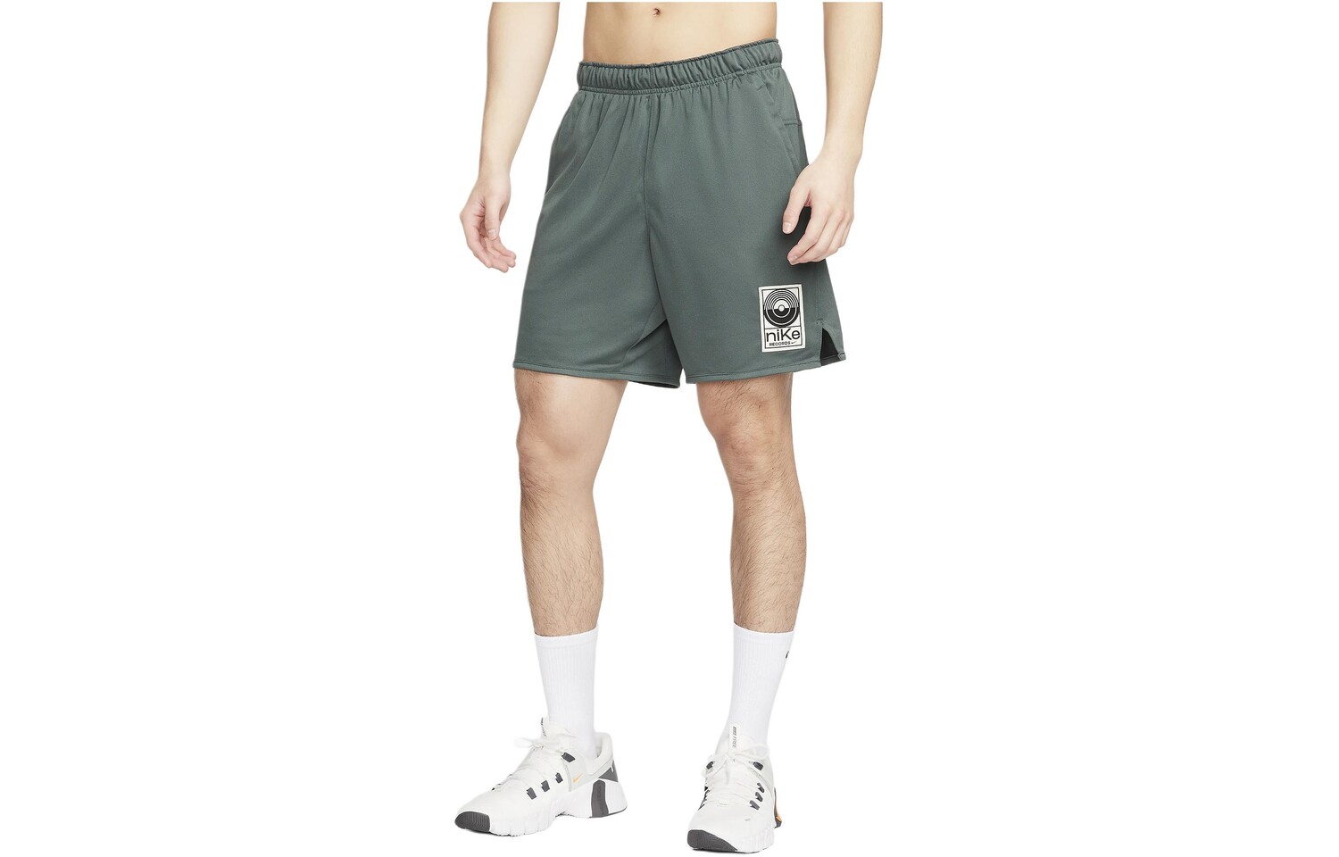 

Повседневные шорты мужские винтажные зеленые Nike, зеленый