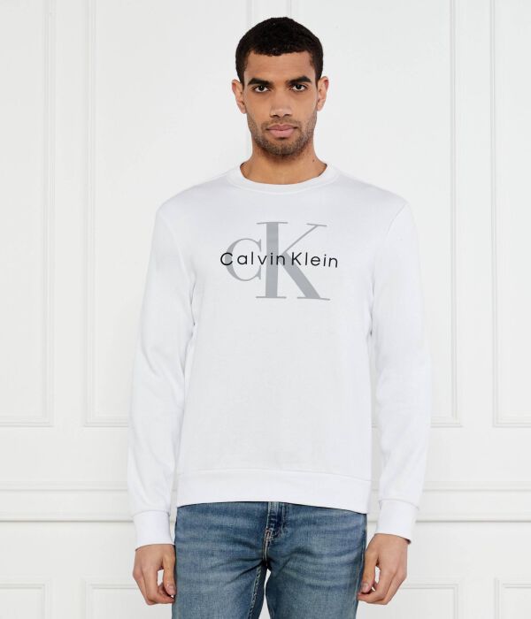 

Свитер Regular fit Calvin Klein Jeans, белый