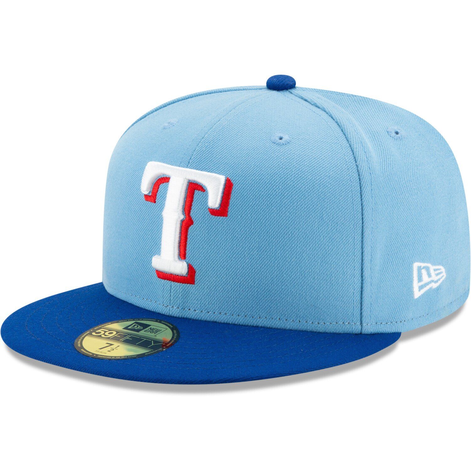 

Мужская кепка New Era Голубая/Королевские Техасские Рейнджеры 2020 Alternate 2 Authentic Collection On Field 59FIFTY Облегающая шляпа