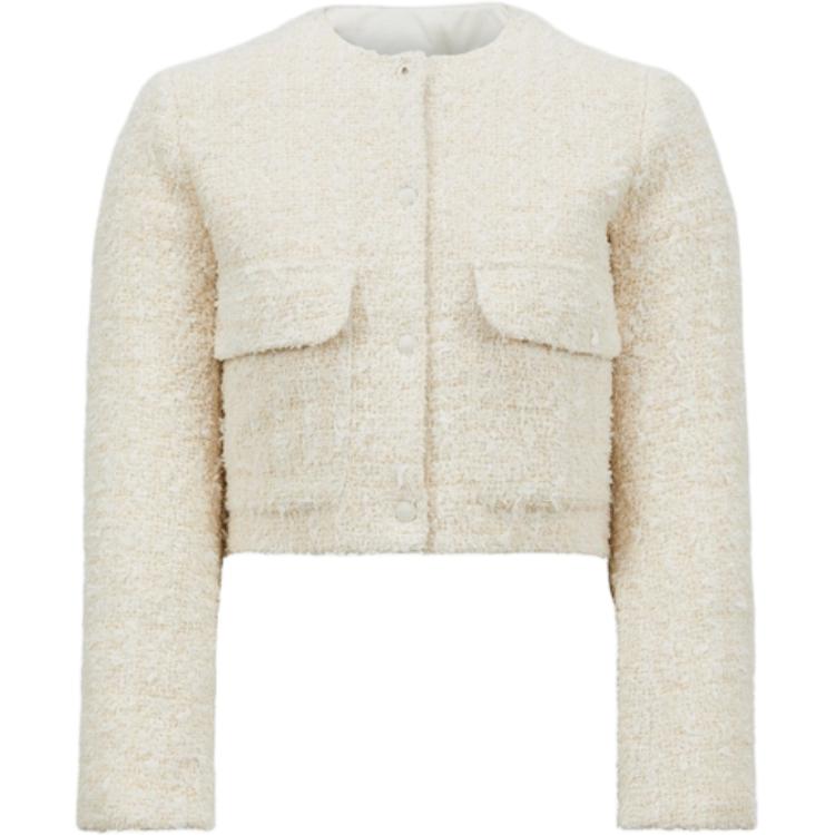 

Moncler Кремовый жакет Dauphin, Ivory White