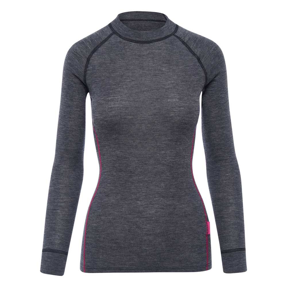 

Базовый слой с длинным рукавом Thermowave Merino Warm Active, серый