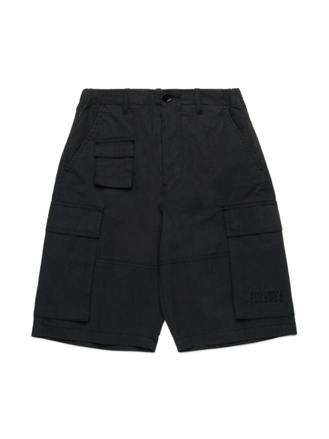 

Шорты-карго MM6 Maison Margiela Kids, черный