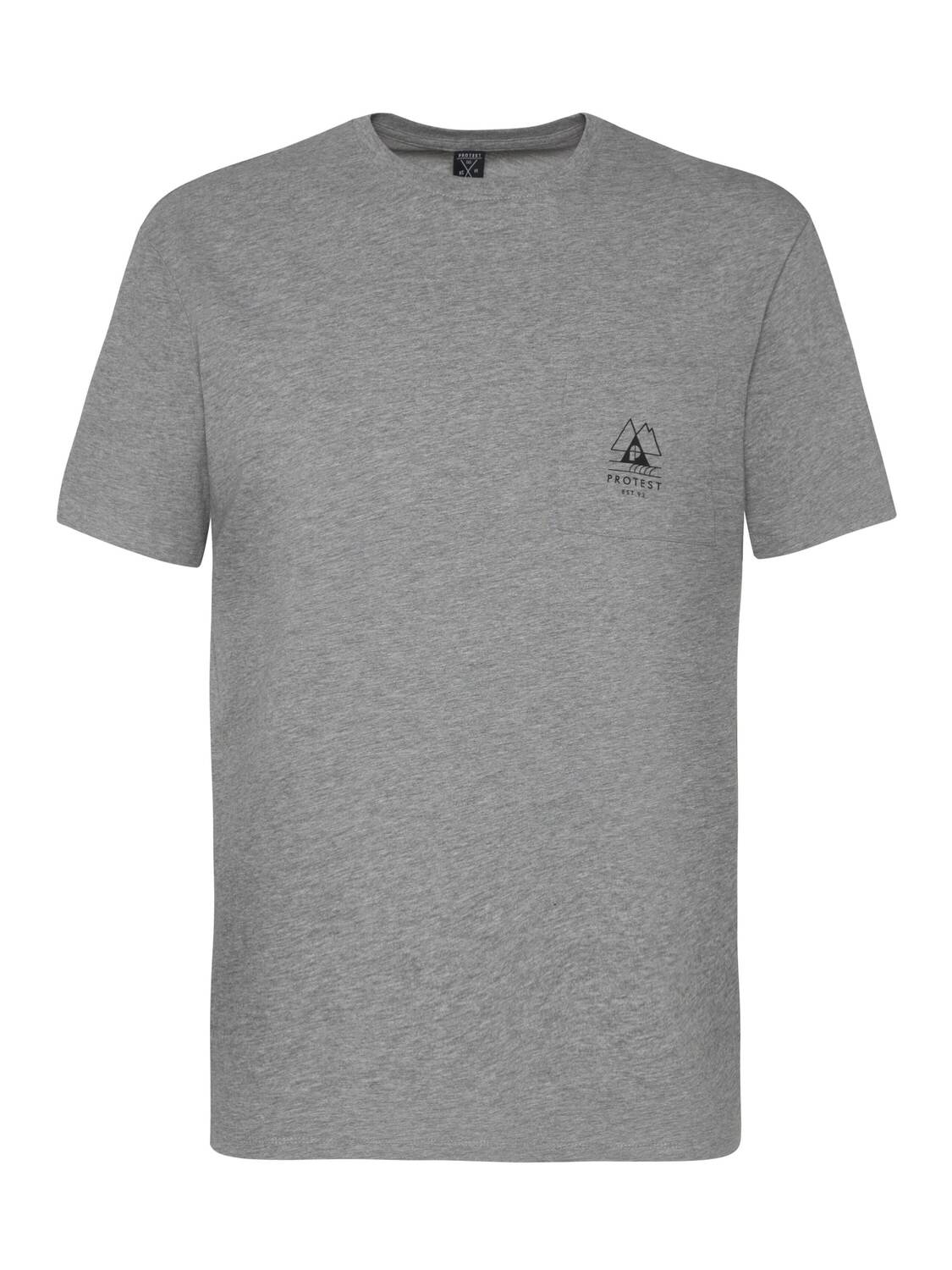 

PROTEST Футболка 'ISIAH' в сером цвете