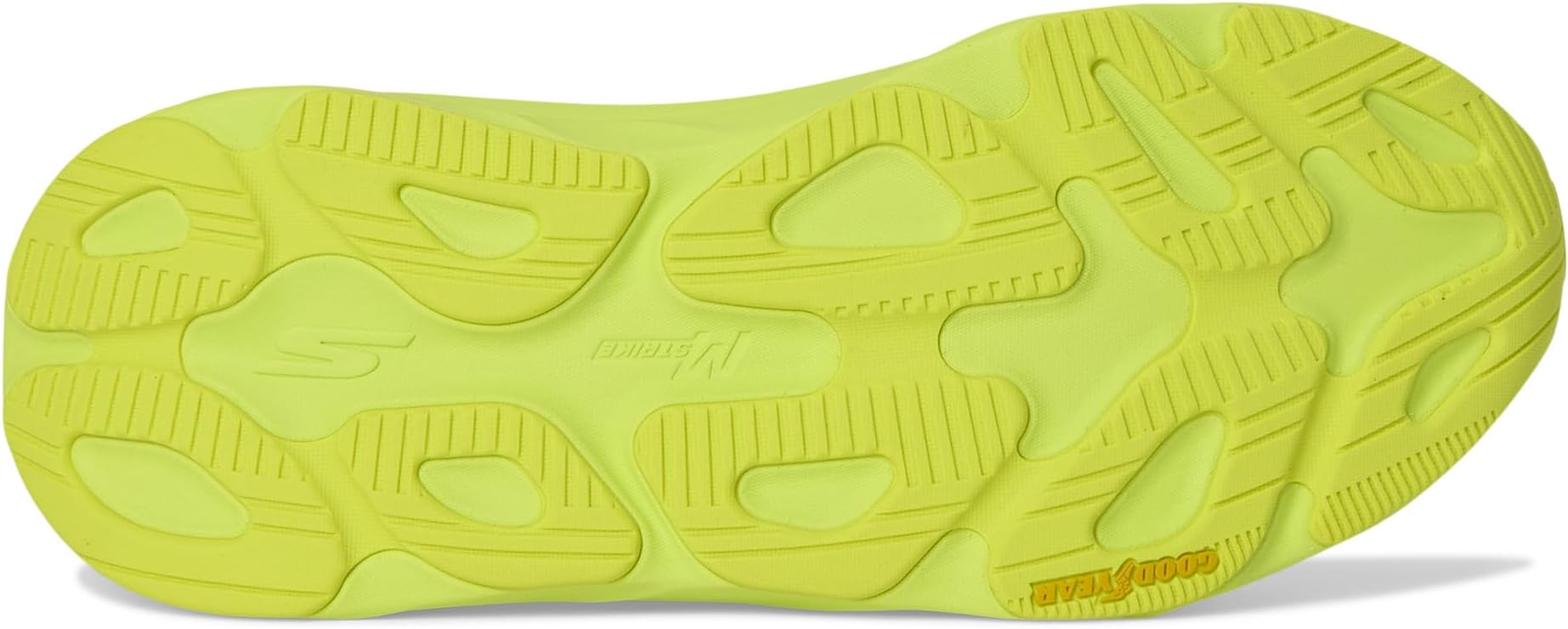 Кроссовки SKECHERS Max Run Hands Free Slip-Ins, цвет Lime — фото 3