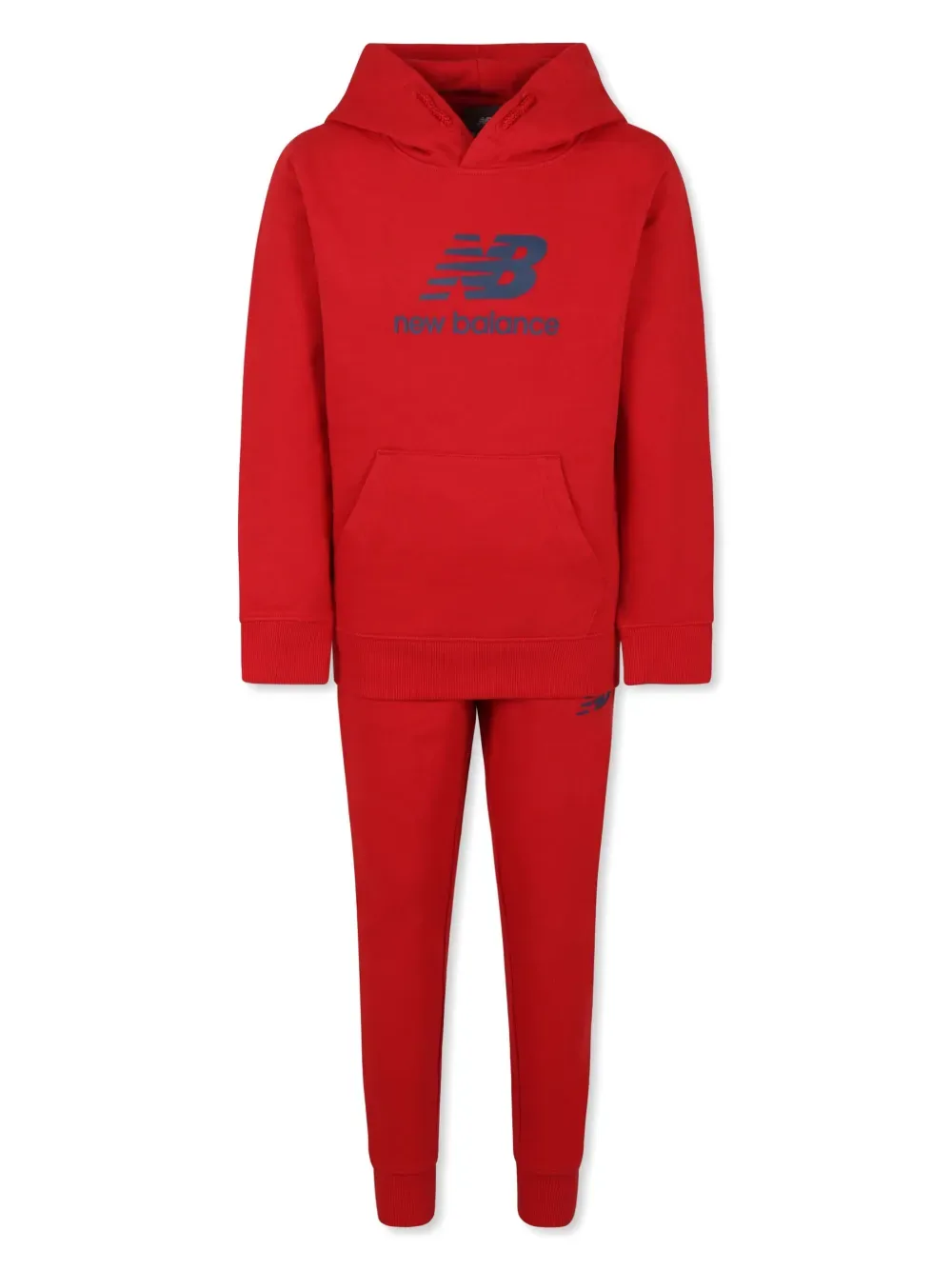 Спортивный костюм с логотипом New Balance Kids, красный