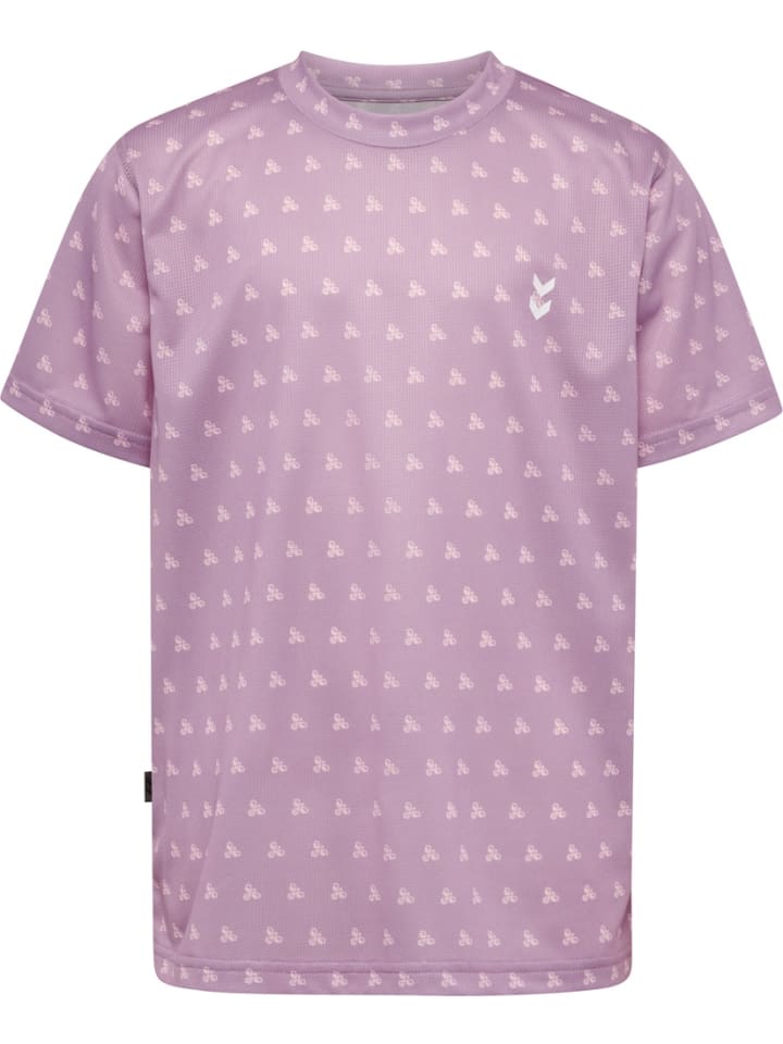 

Hummel Футболка “Bee Aop T-Shirt S/S” фиолетового цвета, Фиолетовый, Hummel Футболка “Bee Aop T-Shirt S/S” фиолетового цвета