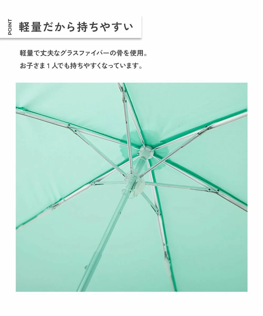 Куртка Легкий складной зонт Ocean Pacific с карабином (для дождя и солнца) Rainwear 2025SS Devirock, 003-Mint — фото 4