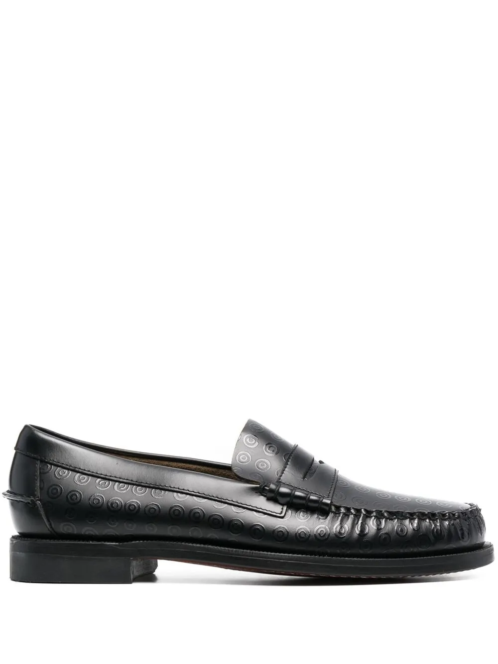 Лоферы Sebago с узором 10 CORSO COMO, черный