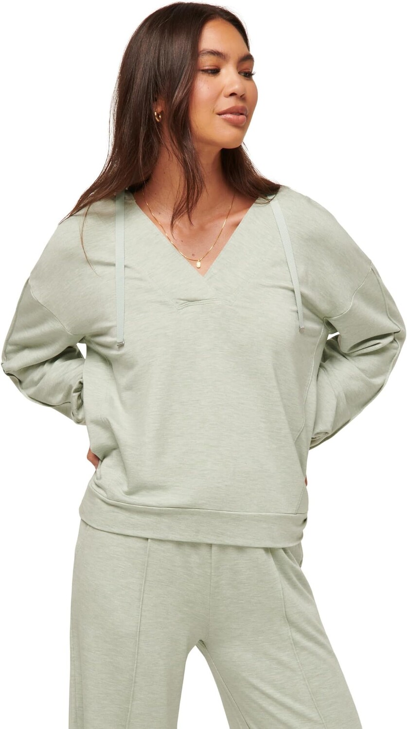 

Толстовка TravisMathew Oceana, цвет Heather Desert Sage