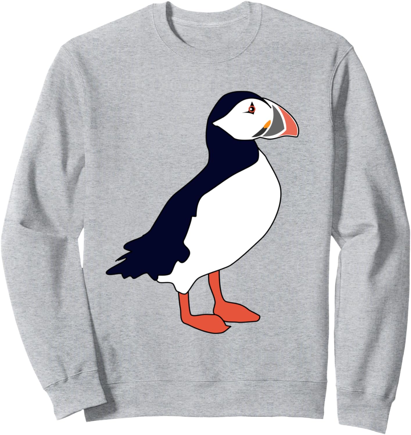 

Толстовка с изображением тупика для наблюдения за птицами Fashion Tees, серый