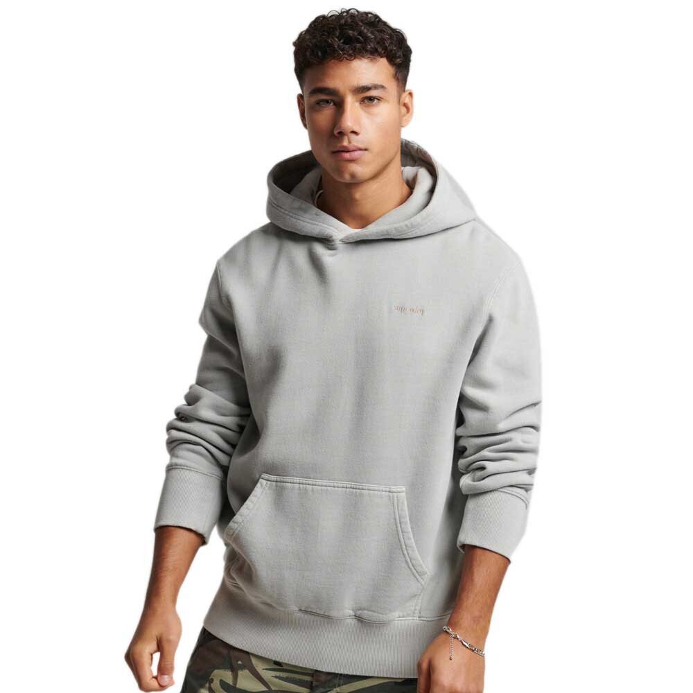 

Худи Superdry Vintage Washed, серый