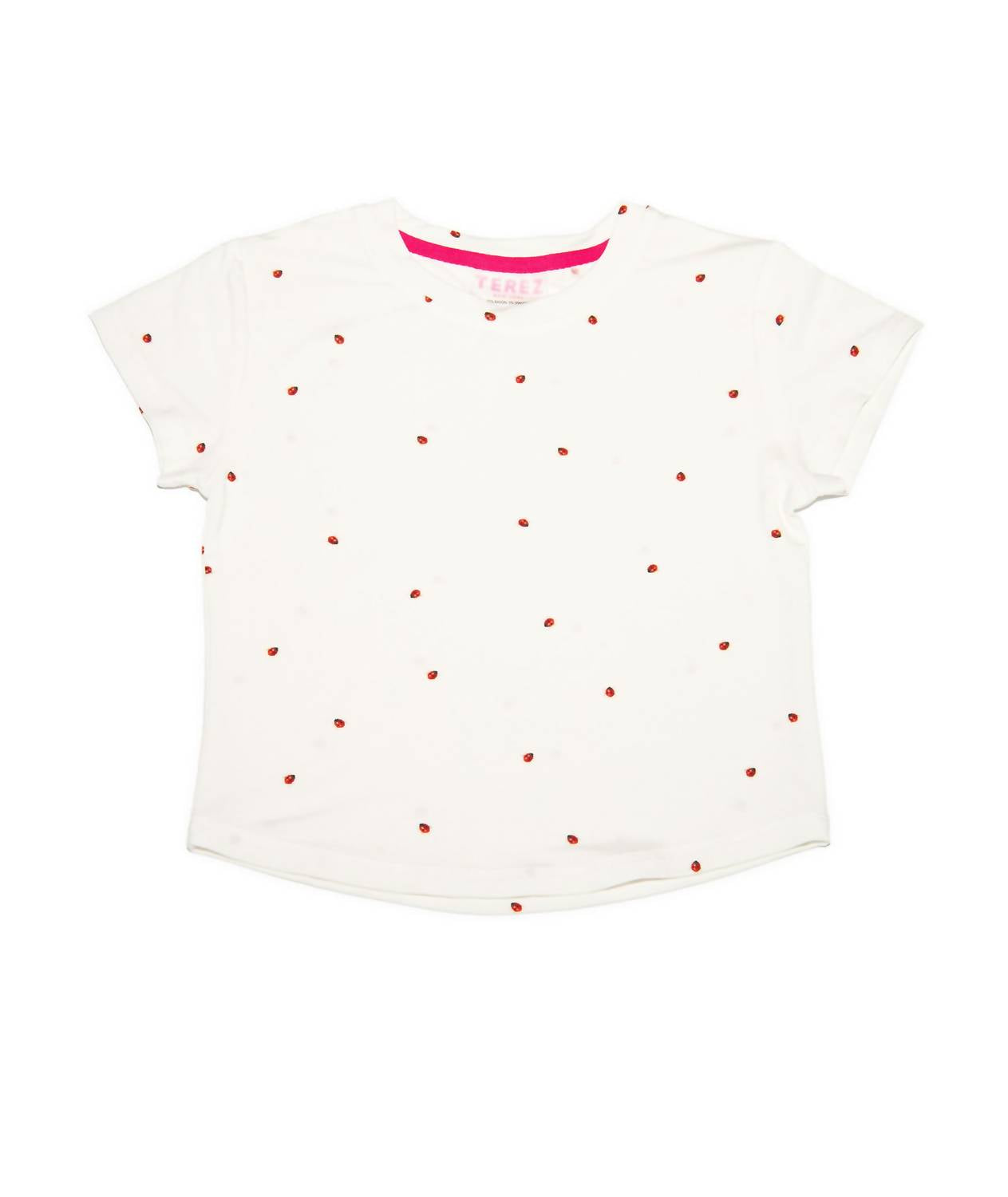 

Детская футболка Lady Bugs в белом цвете Terez