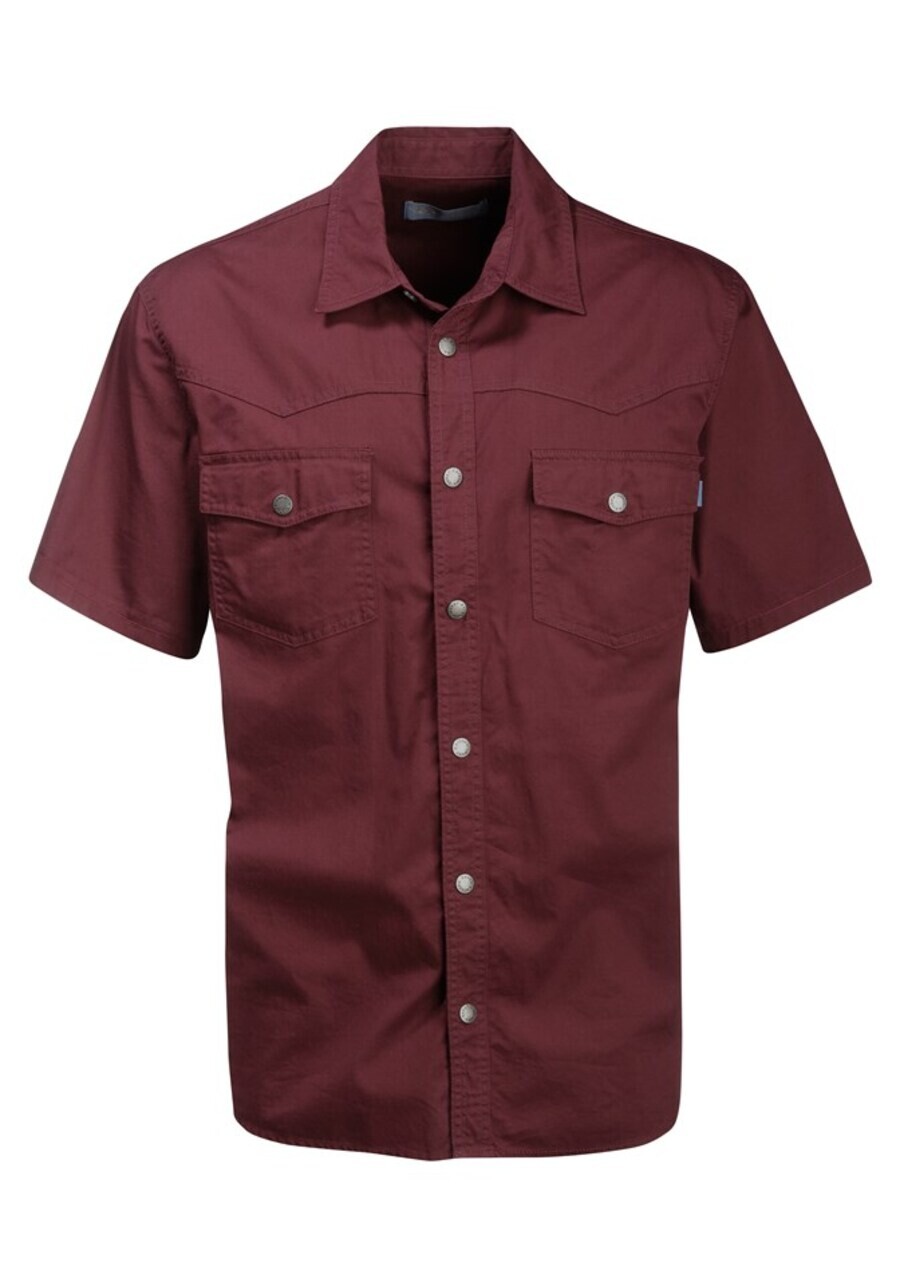 

Джинсовая рубашка ARIZONA Regular fit Button Up Shirt, бордовый