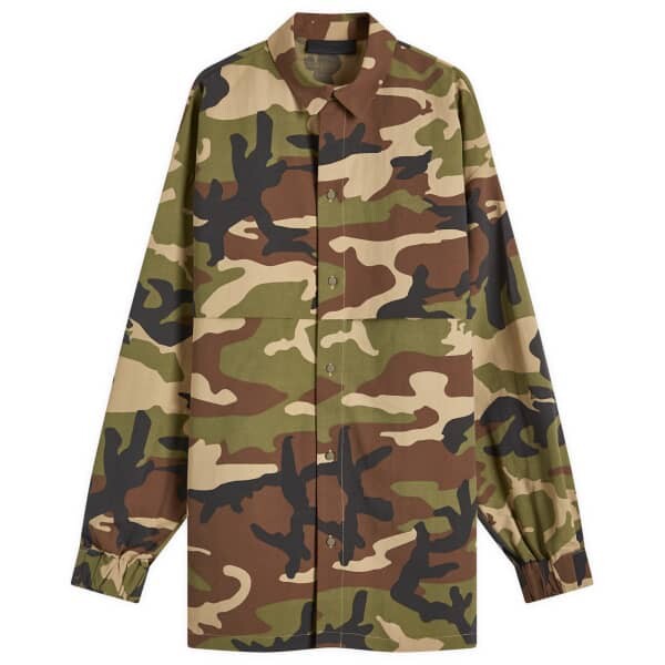

Нейлоновая рубашка Fear Of God Essentials, хаки