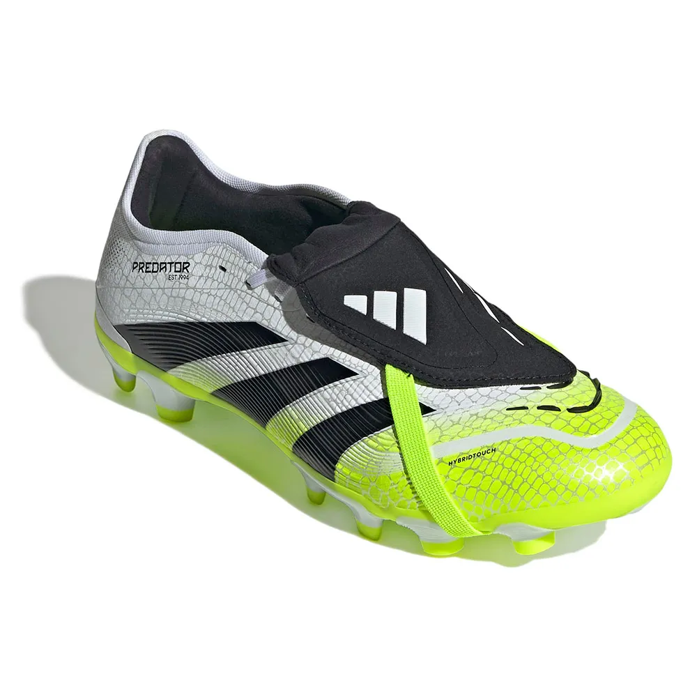 Футбольные бутсы adidas Predator Pro Fold-Over Tongue MG, белый — фото 4