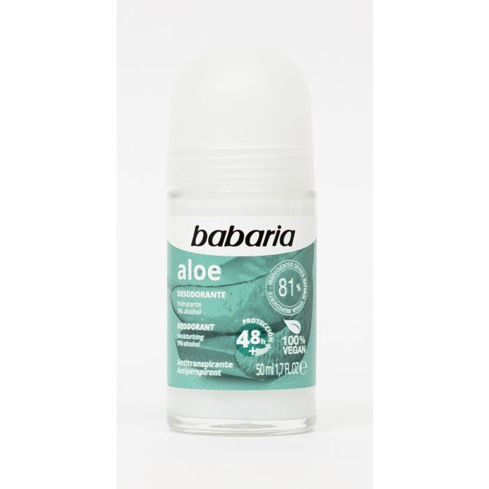 

Дезодорант Deo Roll On Aloe Vera Babaria, 50 ml