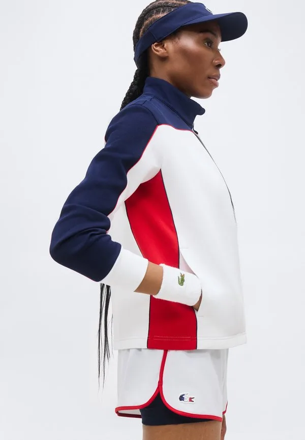 Куртка Lacoste Sport Сборной Франции по Регби, Navy Blue/White/Red — фото 4
