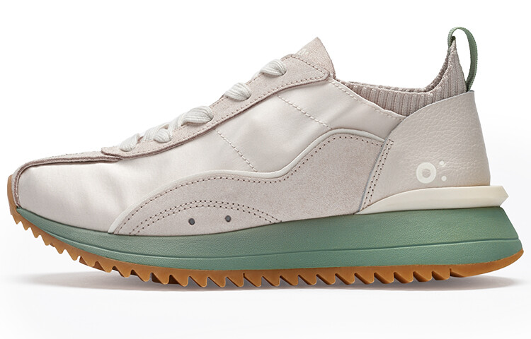 

Кроссовки Lifestyle унисекс с низким верхом белого цвета с фруктово-зеленым оттенком Fajo