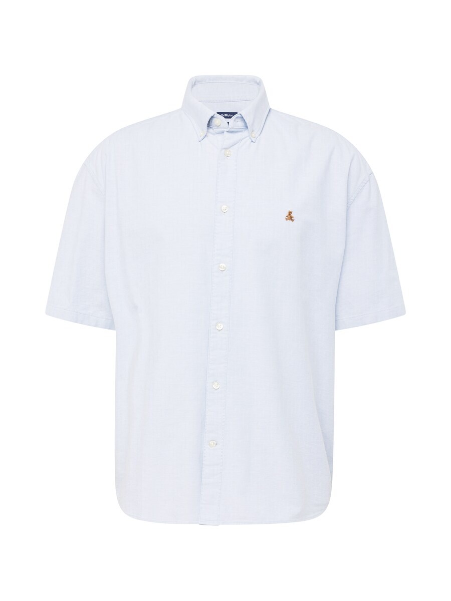 

Повседневная рубашка GAP Regular fit Button Up Shirt, светло-синий