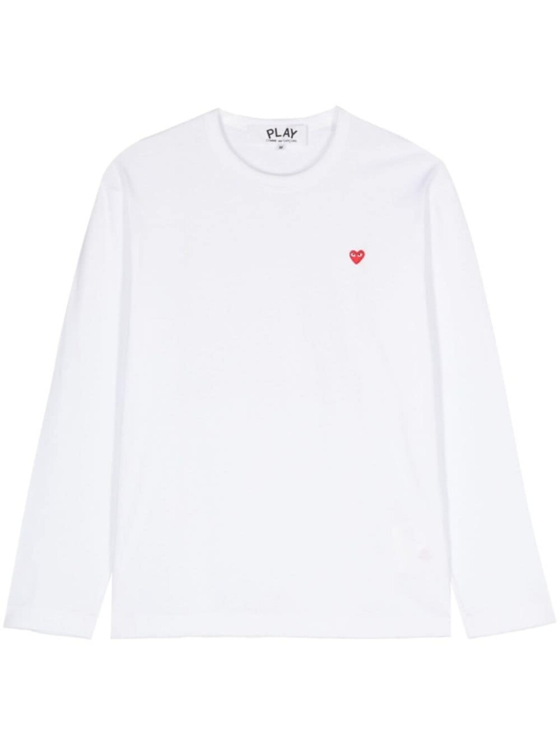 

Comme Des Garçons Play футболка с логотипом, белый