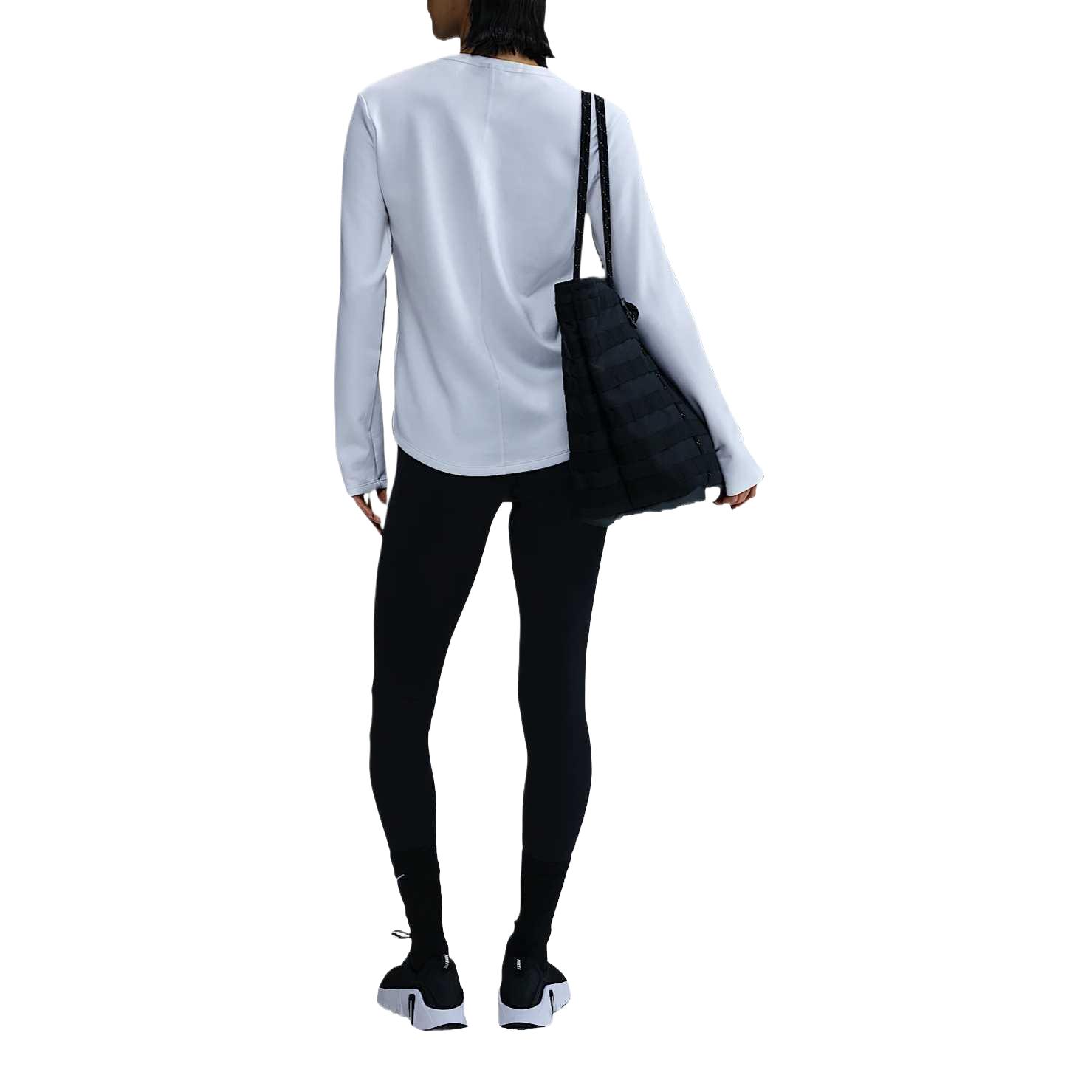 Nike Футболка Therma FIT One Regular женская белая — фото 4