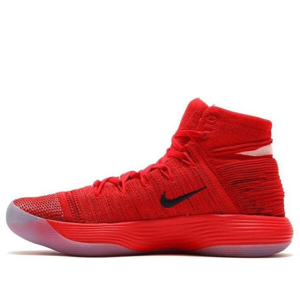 

Кроссовки hyperdunk 2017 flyknit Nike, красный